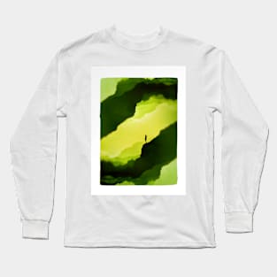 Lime Isolation Long Sleeve T-Shirt